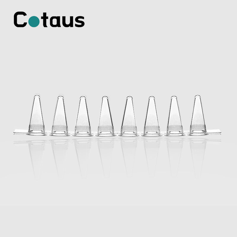 0.1 ml PCR Transparent 8-Strip Tubes